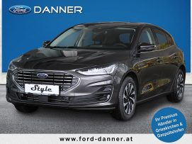 Ford Focus TITANIUM 5tg. 125 PS EcoBoost Mild-Hybrid (STYLE-EDITION) bei BM || Ford Danner PKW in 